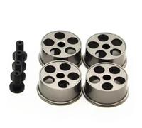 Wheel Colored With Aluminum Disc Plastic For Tamiya For Mini 4wd 1/32 Scale Remote Control Car Upgrades Parts Accessories L018
