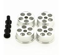 Wheel Colored With Aluminum Disc Plastic For Tamiya For Mini 4wd 1/32 Scale Remote Control Car Upgrades Parts Accessories L018 Rc Parts