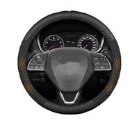 Wheel Cover Protector 37-38 Steering Wheel Covers Korea Kpop Cute Cartoon Auto Decoration Car Accessories(Orange fiber)