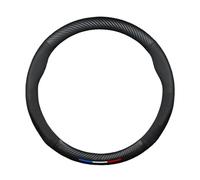 Wheel Cover Protector For Grand Cherokee XJ Renegade Compass Wrangler JK TJ Patriot SRT Trail Hawk Accessories Car PU Steering Wheel Cover(Black)