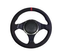 Wheel Cover Protector For Mitsubishi For Lancer For Evolution 9 EVO 9 Auto Accessories Hand Sewing Car Styling LS AUTO Braiding On The Steering Wheel Cover