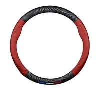 Wheel Cover Protector For Toyota For Camry For RAV4 Corolla 86 Reiz Wish CHR Celica Vitz Highlander Yaris Avalon Car Pu Steering Wheel Cover(Red)