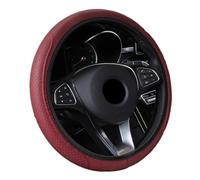 Wheel Cover Protector Steering Wheel Cover Braid On The Steering Wheel Cover Cubre Volante Auto Car Wheel Cover Car Accessories(Wine Red)