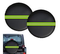 Wheel Covers | Year-Round Protection Cover,Waterproof Dustproof Reflective Protector for Camping Trailer Garage Outdoor Home Roadtrip Parking Travel Rving