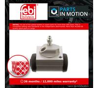 Wheel Cylinder fits DACIA DUSTER 1.5D Rear Right 10 to 16 Brake 441006176R Febi