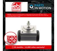 Wheel Cylinder fits DACIA SANDERO Mk2 9 Rear 2012 on With ABS Brake 441007263R
