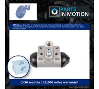 Wheel Cylinder fits ISUZU D-MAX Mk2, Mk3 1.9D Rear 2017 on Brake Blue Print New