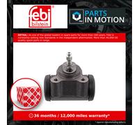 Wheel Cylinder fits MERCEDES MB100 W631 2.4D Rear 88 to 96 OM616.963 Brake Febi