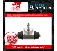 Wheel cylinder Rear Axle Left Aluminium 103120 FEBI BILSTEIN for OPEL VECTRA B