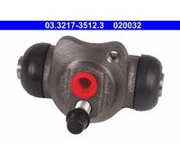 Wheel cylinder Grey Cast Iron 03.3217-3512.3 ATE for OPEL DAEWOO