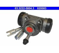 Wheel cylinder Grey Cast Iron 03.3222-5804.3 ATE for MERCEDES-BENZ T2/L Van