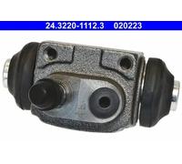 Wheel cylinder Grey Cast Iron 24.3220-1112.3 ATE for FORD LAND ROVER