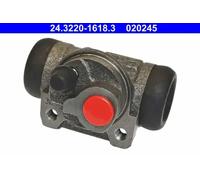 Wheel cylinder Grey Cast Iron 24.3220-1618.3 ATE for RENAULT CITROËN PEUGEOT
