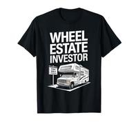 Wheel Estate Investor RV Living Graphic Tee for Enthusiasts T-Shirt