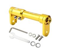 Wheel Extender for BROMPTON Eazy Wheels Extension Rod Ver 2.0 Gold (Extender Only (no eazy wheels), Gold)