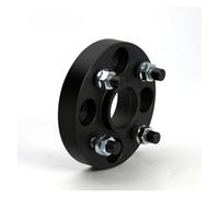 Wheel extension spacer 2Pieces 15/20/25/30/35/50mm PCD 4x100 CB 56.1mm Wheel Spacer Adapter For Honda for Fit/Jazz/Grace/Brio/N-BOX N-ONE N-WGN(2PCS 25mm Black)