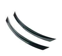Wheel Eyebrow Bumper Anti-collision Strip Car Fender Arch Decoration IPM for With Decoration Sticker Protection Sticke 1 Pair(Black 1 pair)