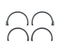 Wheel Fender Lining Car Front Rear Wheel Eyebrow For VW For Tiguan L For RLine 2022-2024 Modified Fender Trim Wheels Protector Strip Accessories IENQBVL(4PCS)