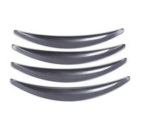 Wheel Fender Lining For Tesla For Model 3 Invisible Fender Leaf Plate Sticker 4Pcs/Set Car Wheel Eyebrow Arch Trim IENQBVL(Gray)
