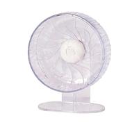 Wheel for Hamster and Gerbil - Adjustable Height Rotating Running Accessories, Small Hamster Wheel, for Enrichment of Gerbils, Mice, Hedgehog, Ferret, and Other Pets