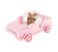 Wheel for Hamster, Car Shape Exercise Running Small Animal | Running Toy for Small Animal | for Dwarf Gerbil Hamster Chinchilla Enrichment Cage Stress Relief Home