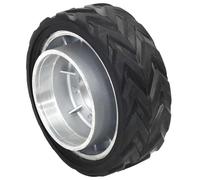 Wheel for Jockey Replacement Aluminium and Rubber vidaXL