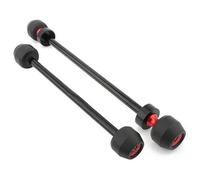 Wheel Fork Axle Crash Protector Motorcycle Frame Slider For Ducati Scrambler400 800 For Scrambler 1100 2018-2020 Front Rear Fork Wheel Crash Sliders Protector Motorbike Sliders(Red)