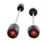 Wheel Fork Axle Crash Protector Motorcycle Frame Slider For For Ninja1000R For Ninja 1000 R 2011-2021 Front Rear Fork Wheel Axle Protector Motorbike Sliders(Red)