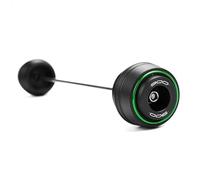 Wheel Fork Axle Crash Protector Motorcycle Frame Slider For For Z900 Z 900 Z-900 Front Rear Fork Wheel Axle Protector Crash Protection Motorbike Sliders(Green,Front)