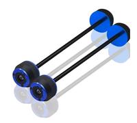 Wheel Fork Axle Crash Protector Motorcycle Front Rear Fork Wheel Axle Frame Slider For Suzuki GSX-S750 GSXS750 GSX-S1000 GSX S1000 Frames Sliders Crash Protector Motorbike Sliders(Blue,Front Rear)