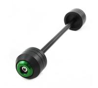 Wheel Fork Axle Crash Protector Motorcycle Front Rear Fork Wheel Axle Protector For APRILIA SHIVER 750 SHIVER750 2007-2014 Frame Slider Crash Motorbike Sliders(Green)