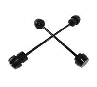 Wheel Fork Axle Crash Protector Motorcycle Front Rear Fork Wheel Axle Protector For YZF R7 YZF-R7 2021-2024 Frame Slider Crash Pad Motorbike Sliders(Black)