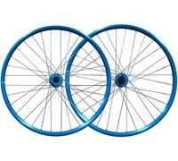 Wheel group Mountain Bike Wheelset 26" Disc Brake Rims Wheel Pair Road Bike Wheels Mountain Bike Quick Release Wheelset (Blue 26inch)