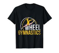 Wheel Gymnastics Rhonrad - Retro CYR Value Graphic T-Shirt