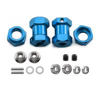 Wheel Hex Hub Adapter Modify Parts For Tamiya Frog 58346 Grasshopper WR-02 | Metal hex hub adapters for RC Car Upgrades and Parts add precise wheel offset and stable fit always Parts