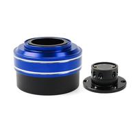 Wheel Hub Adapter For MOZA Simagic M10 A/Mini Euro Truck QR040 6 Hole Racing Simulator Game Steering Wheel Quick Release Hub Adapter 70MM JHVVBFWF(Blue)
