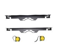 Wheel Hub Alignment Plates, 2PCS Steel Toe Alignment Tool with 5M Tape Measure and Hanging Hole - Durable Alloy Steel, Universal Fit for Off Road Motorcycles and UTVs