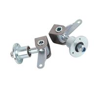 Wheel Hub Bearing 17mm 3 Stud Flange Wheel Bearing Wheel Hub Steering Knuckle Go Kart Steering Knuckle Spindle for 5in Tires Go Kart ATV Quad Bike
