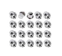 wheel hub bolt Car Wheel Nuts Bolt Lug Stud Tyre Whorl With Washer Compatible With For Focus 1998-2018 For Fiesta 1995-2012 For C-Max 2003-2017