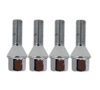 Wheel Hub Bolts Compatible With BMW For E88 2006 2007 2008 2009 2010 2011 2012 2013 For E46 1997-2006 4 PCS Car Wheel Studs Lug Bolts Nuts
