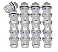 Wheel hub bolts Compatible with Scion for xA 2004-2006 Car Steel Wheel Lug Nut M12X1.5 Car Wheel Parts 52950M2050