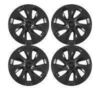 Wheel Hub Cap Rim Protector Whirlwind Design Grey Sporty Replacement for Model Y 2020 to 2023 19in Wheel ABS Material 4PCS Set (Symmetrical)