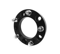 Wheel Hub Centric Rings FOR Pajero PCD 6x139.7 CB 67.1 M12X1.5 2 Piece Aluminum Black Wheel Spacers Hub Adapter Hub Centric Spacers(Black 30mm 2PC)