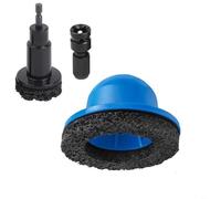 Wheel Hub Cleaning Disc Automotive Maintenance Silicon Carbide Grinding Wheel Rim Rust Remover Tool Car Wheel Polishing Cup Brake Dust Removal Brush Powerful Bolt Nut(1set)