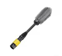 Wheel Hub Detailing Brush Designed for High-Pressure Washer Attachments to Clean Rims Tires and Interior Textiles