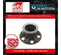 febi bilstein Wheel Hub 30945 with ABS Sensor Ring – Pack of one