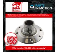 febi bilstein 102186 Wheel Hub without wheel bearing, pack of one