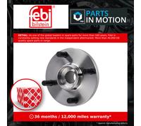 Wheel Hub fits TOYOTA COROLLA E10, E11 2.0D Front 92 to 02 4350212090 Febi New