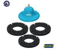 HAZET Wheel Hub Grinder 4960R-160/4 | Set of 4 | for Wheel Hubs up to 160 mm Diameter | Approx. 100 Vehicles per Disc | Quick and Easy Cleaning of Wheel Hubs and Brake Discs