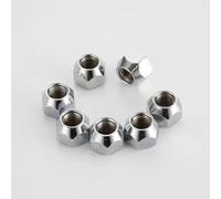 Wheel Hub Lock Bolt 10 Pcs Height 16mm Wheel Lugs Nuts M12x1.25,M12x1.5, M14x1.5,1/2"-20 Trailer Lugs Tire Acorn Nut 21mm Hex Wheel Nuts Car Tyre Nut Wheel Studs